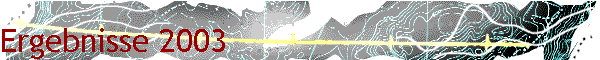 Ergebnisse 2003